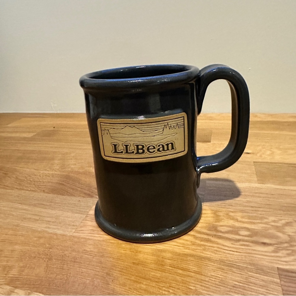 L.L. Bean Grey Tankard-Style Mug